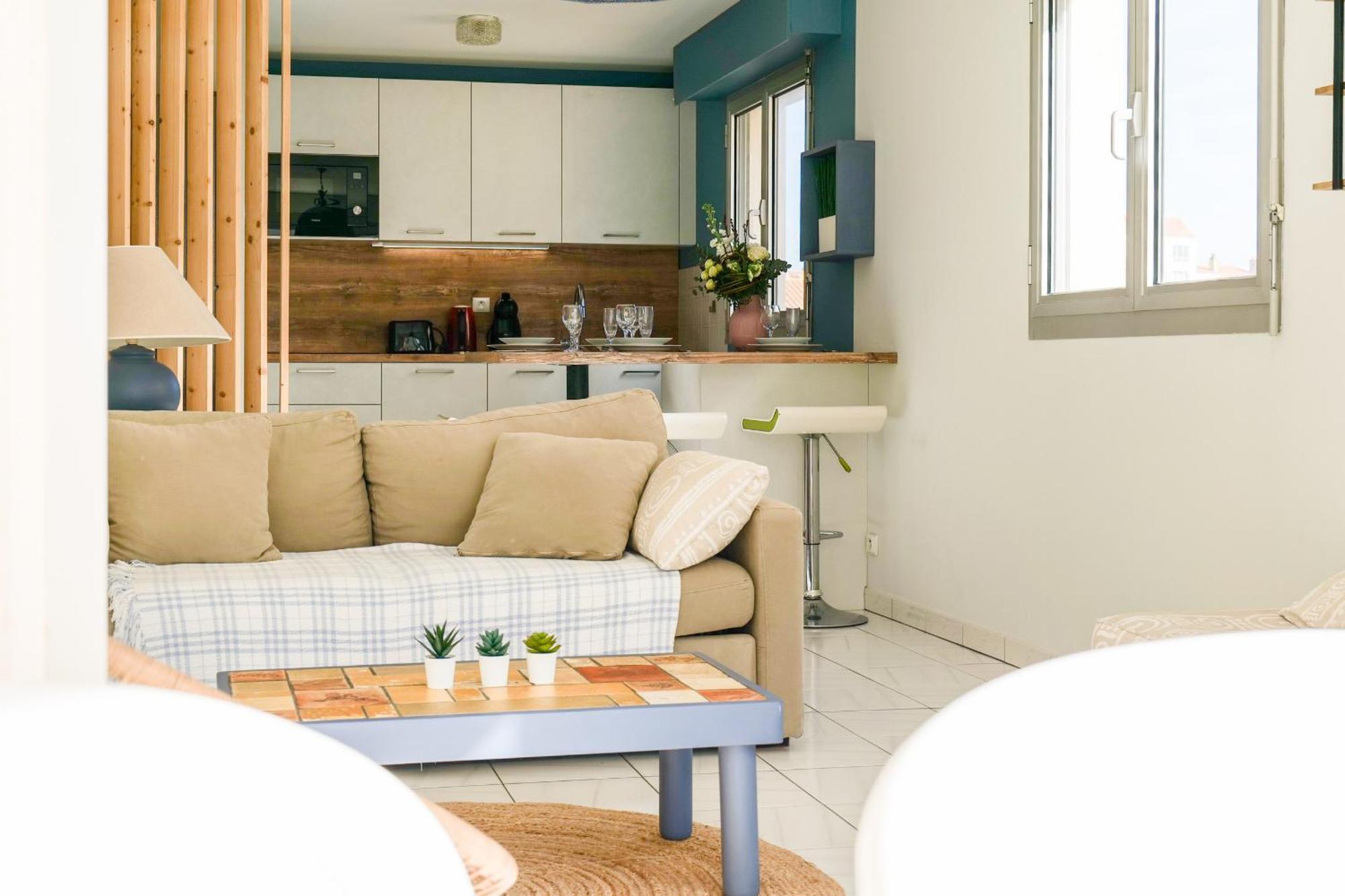Joli Appartement Idealement Situe A Deux Pas De La Grande Plage - 4 Pers لي سابلِ دولونْ المظهر الخارجي الصورة